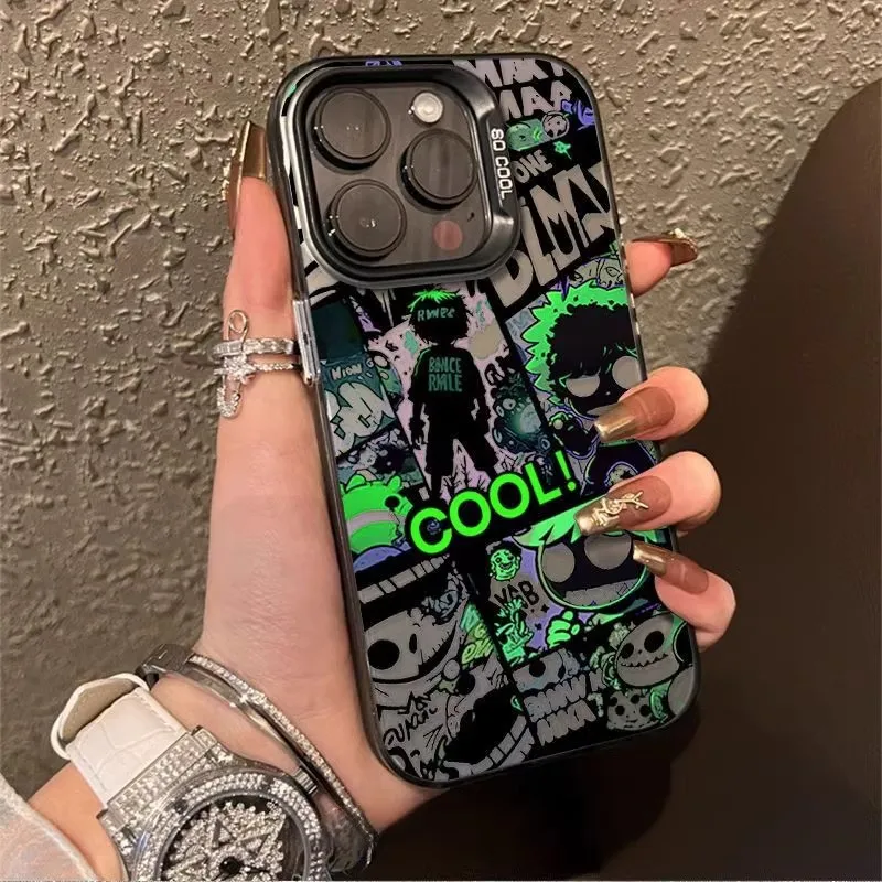 Cool Man IMD Pc Hard Shockproof Phone case for iphone 15 14 13 Pro Max for iphone 15 case Cartoon Pattern