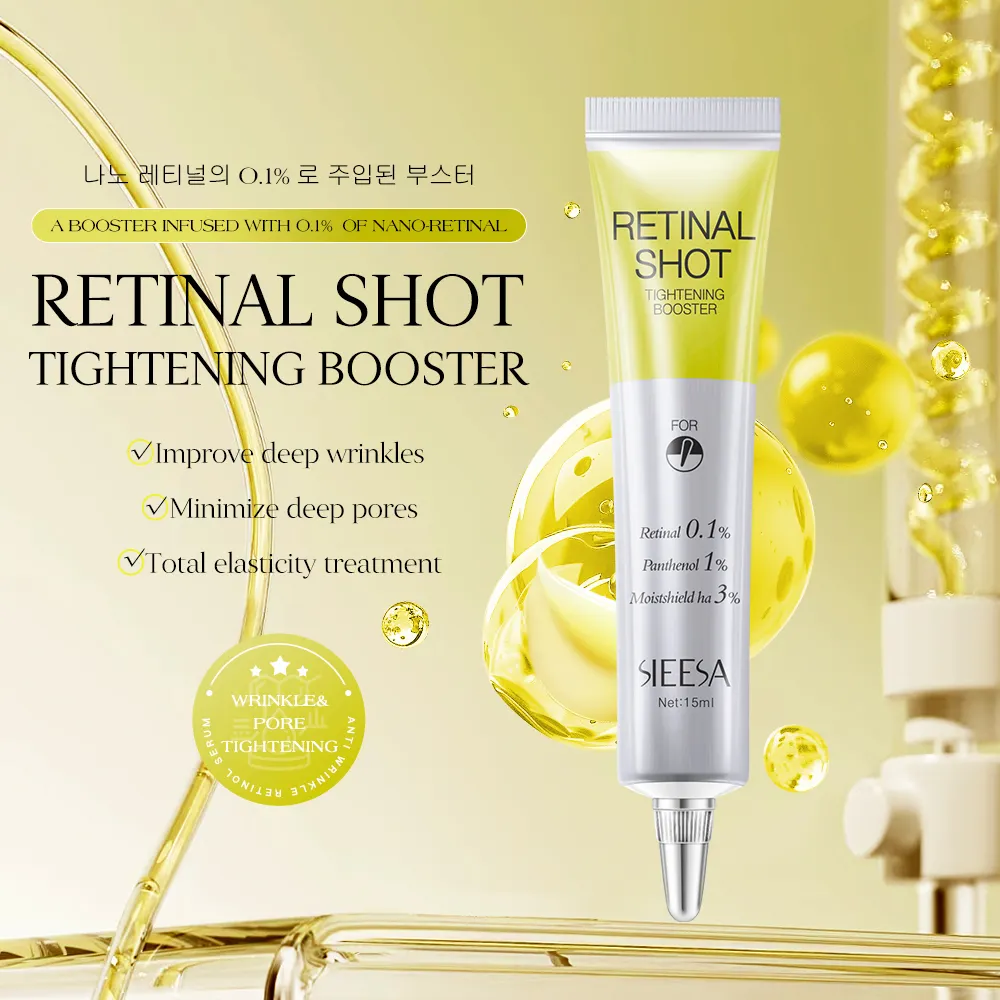 15ml Retinol Anti-Wrinkle Eye Care Cream Reduces Fine Lines Dark Circles Eye Bags Moisturizing Brightening Essence Eye Cream