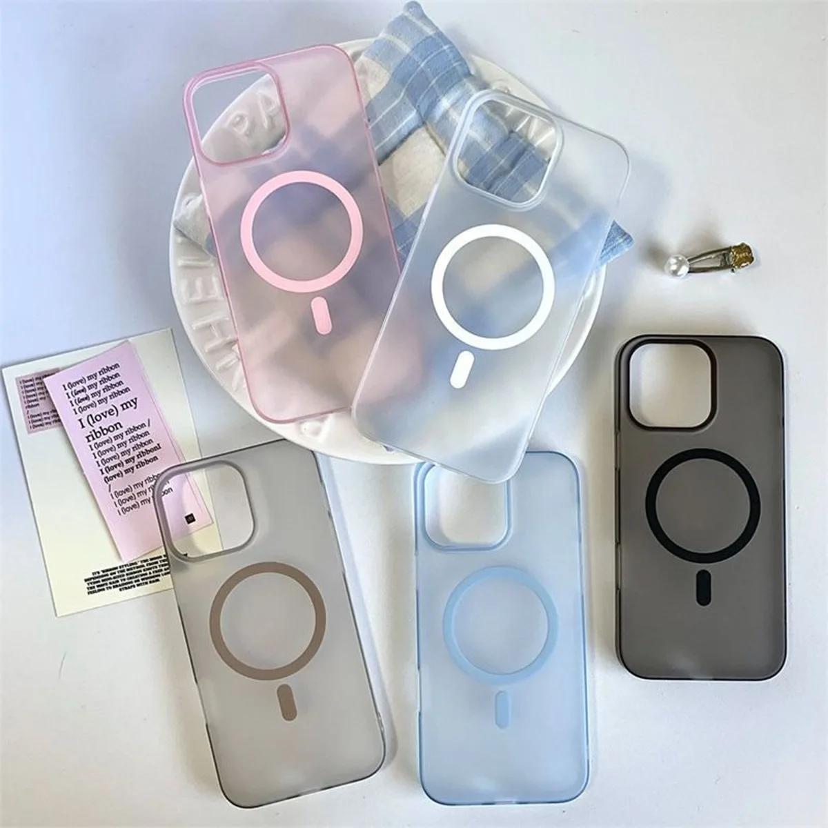 2026 Colorful Dust Proof Hard PC Ultra Thin Matte Mobile Phone Phone Case for iPhone 17 16 15 14 13 12 Pro Max