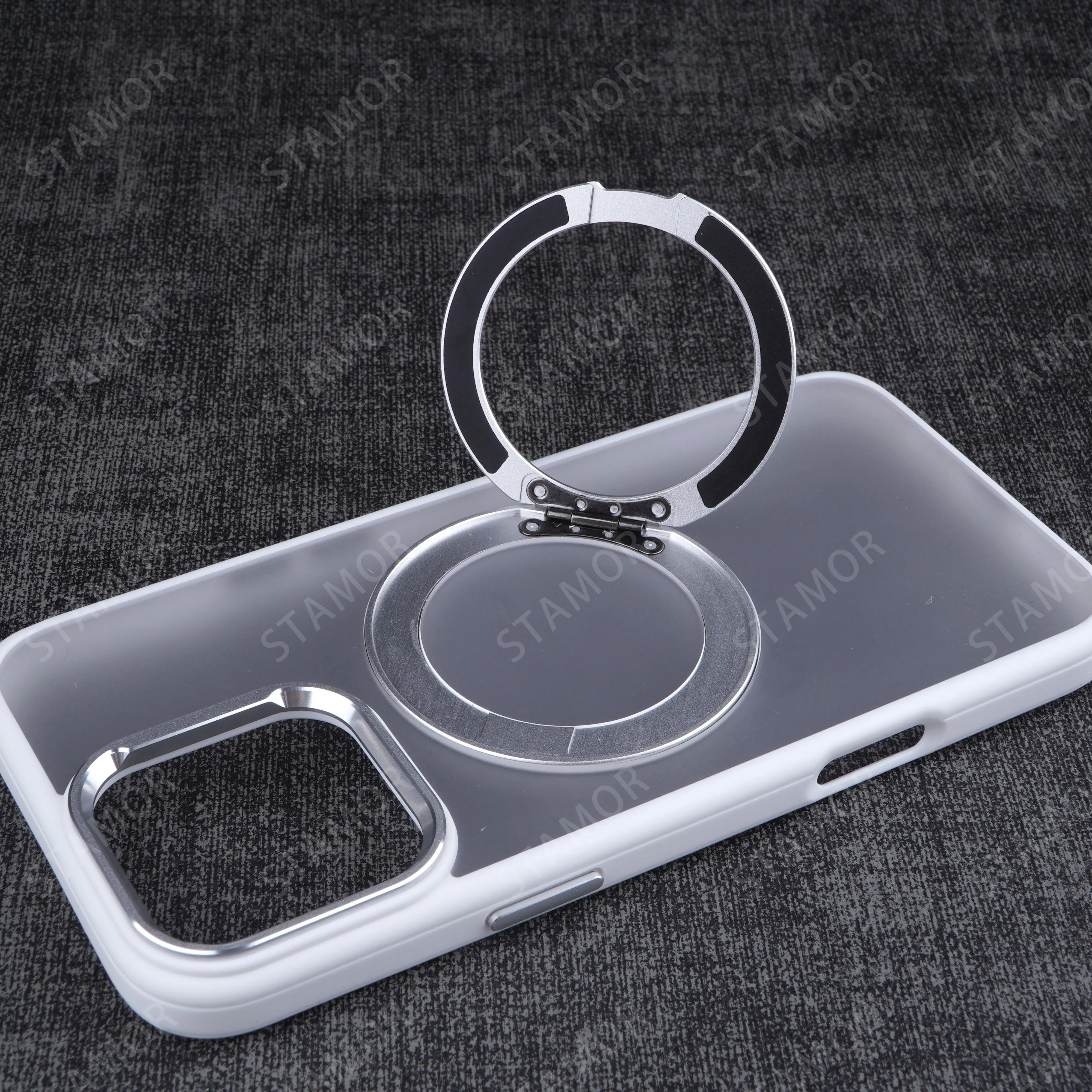 Cell Phone Case with 360° Rotating Stand Phone Case Lens Protection for iPhone Samsung Xiaomi Oppo Vivo Latest Model