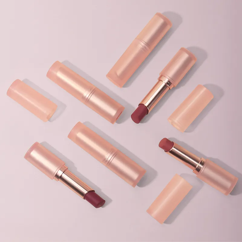 Private Label Velvet Matte Lipstick Liquid Lip Gloss Waterproof Long Women Cosmetics Custom Velvet Nude Lasting Lipsticks