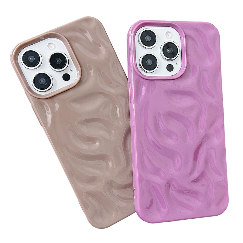 Quality Wholesale Electroplate Floral Pattern TPU Shockproof Phone Cases with Custom Design for