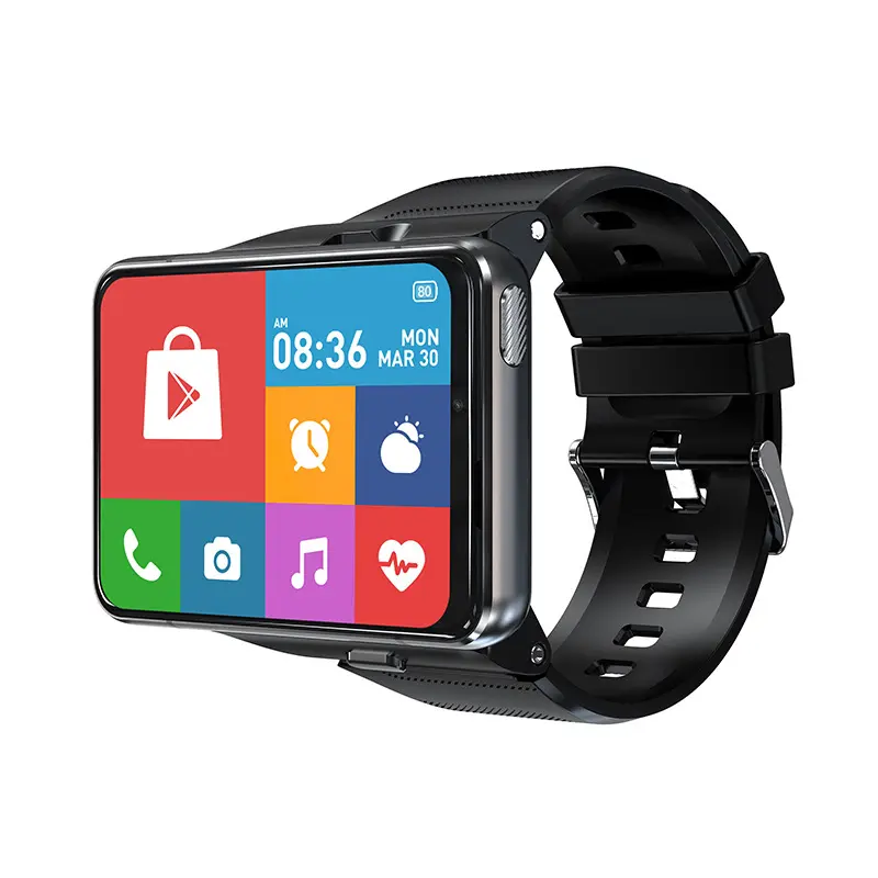 Trending Products 2025 New Arrivals Watch 4G Smart Watch Gps Face Recognition Heart Rate Health Monitoring Wristwatch