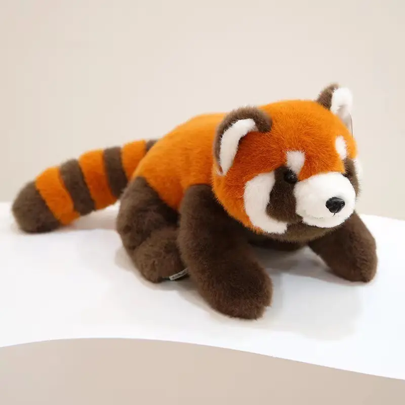 Custom Color Raccoon Bear Toy Teens Kids Plush Gummy Perfect Birthday Wedding Gift Wholesale Cotton Fabric PP Cotton Filling