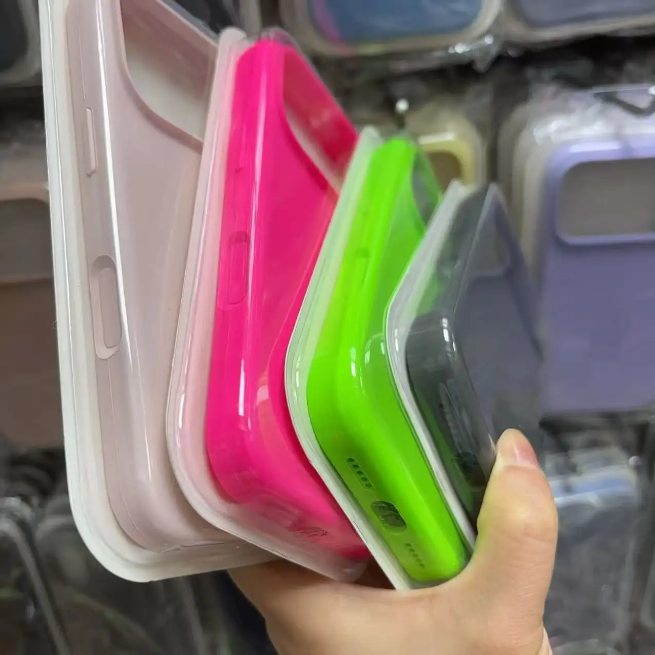 New Design Silicone Phone case Protective Cover Anti-fall Ultra-thin Personality Custom logo Printing for iPhone 17 Series