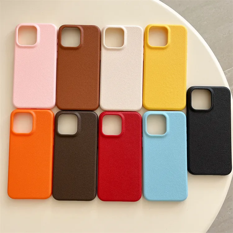 Fashion Luxury Solid Color Phone Case Shockproof Durable Protective Cover Mobile Phone Case for Iphone