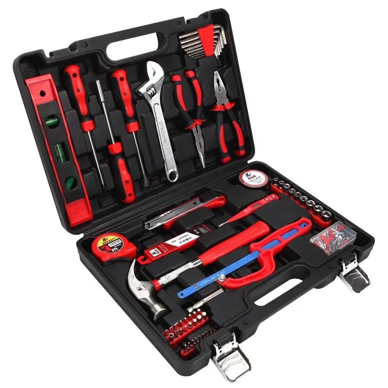 Hot Selling 61pcs Household Tool Set Hand Tools in Plastic Tool Box