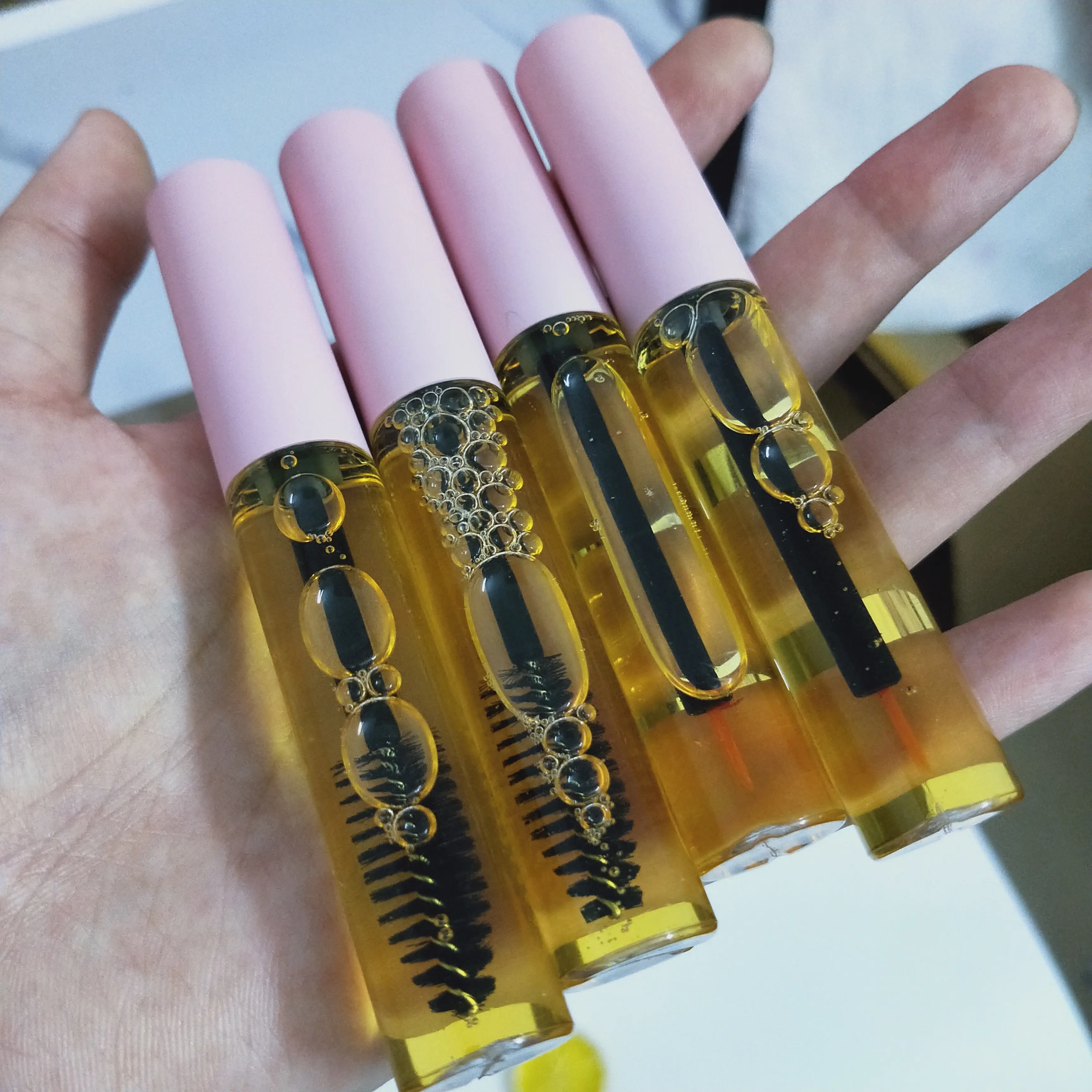 Makeup Cosmetics Organic Lash and Brow Eyelash Growth Liquid Serum Wholesale