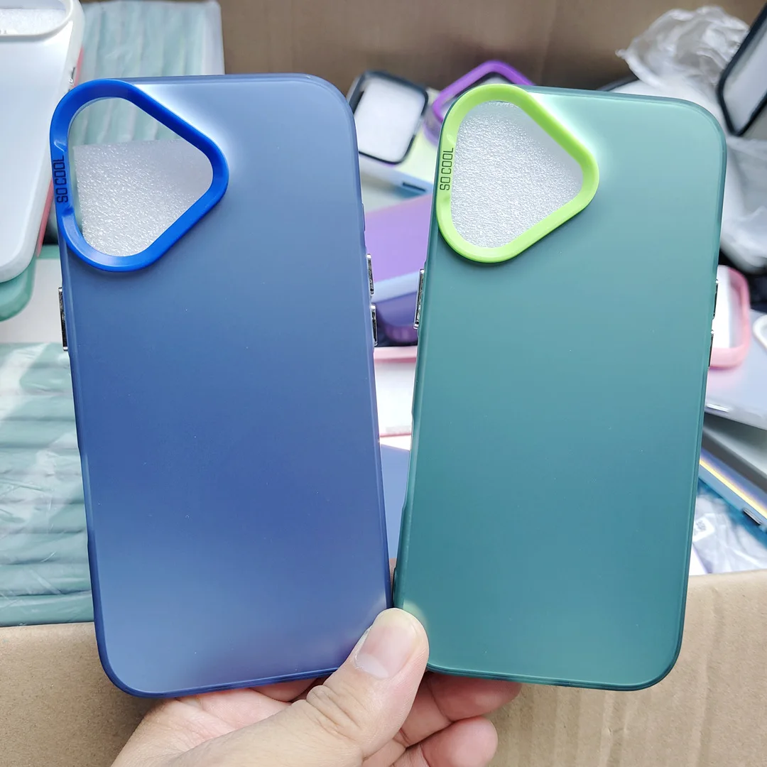 Mobile Phone Cases and Covers Stress-relieving Phone case Laser Colored Silver Waterproof protection Phone Cases for Iphones 17