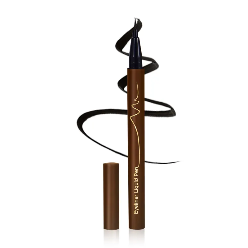 2025 Trending Long-Lasting Quick Dry Liquid Eyeliner Waterproof Black Mineral Eye Makeup Products Indonesia