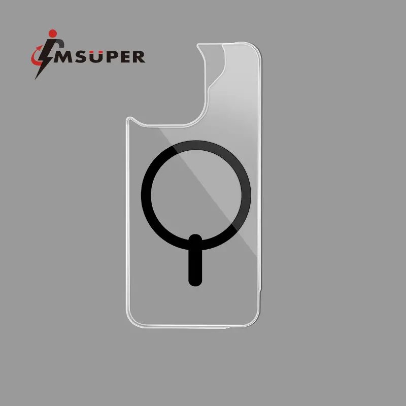 Factory Customized UV Printed Replaceable Back Panel for iPhone 17 16 Plus 15 Pro Max Mobile Phone Case TPU Magnetic Blank