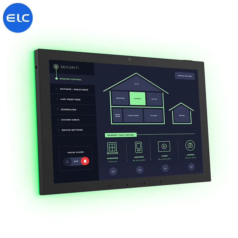Smart Home Control Panel 4+64GB with POE Touch Screen Display Smart Home All-in-One RK3576S Tablet with Touch Screen Display