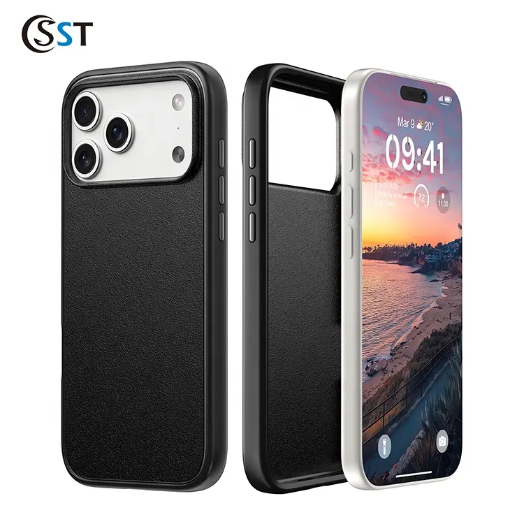 High Quality Sports Design Armor Shockproof PC TPE Hybrid Anti-Slip for iPhone 17 Pro Max Case Mobile Phone Cover for IP17