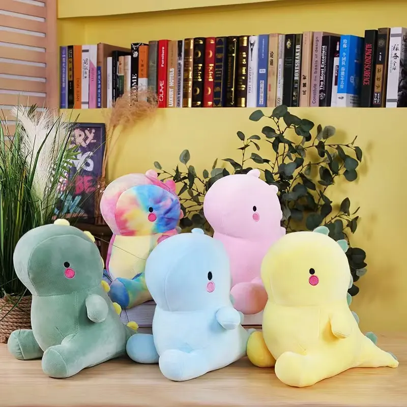 Hot Sell Chubby Stuffed Plush Animals Cute Plush Dinosaur Toys for Kids