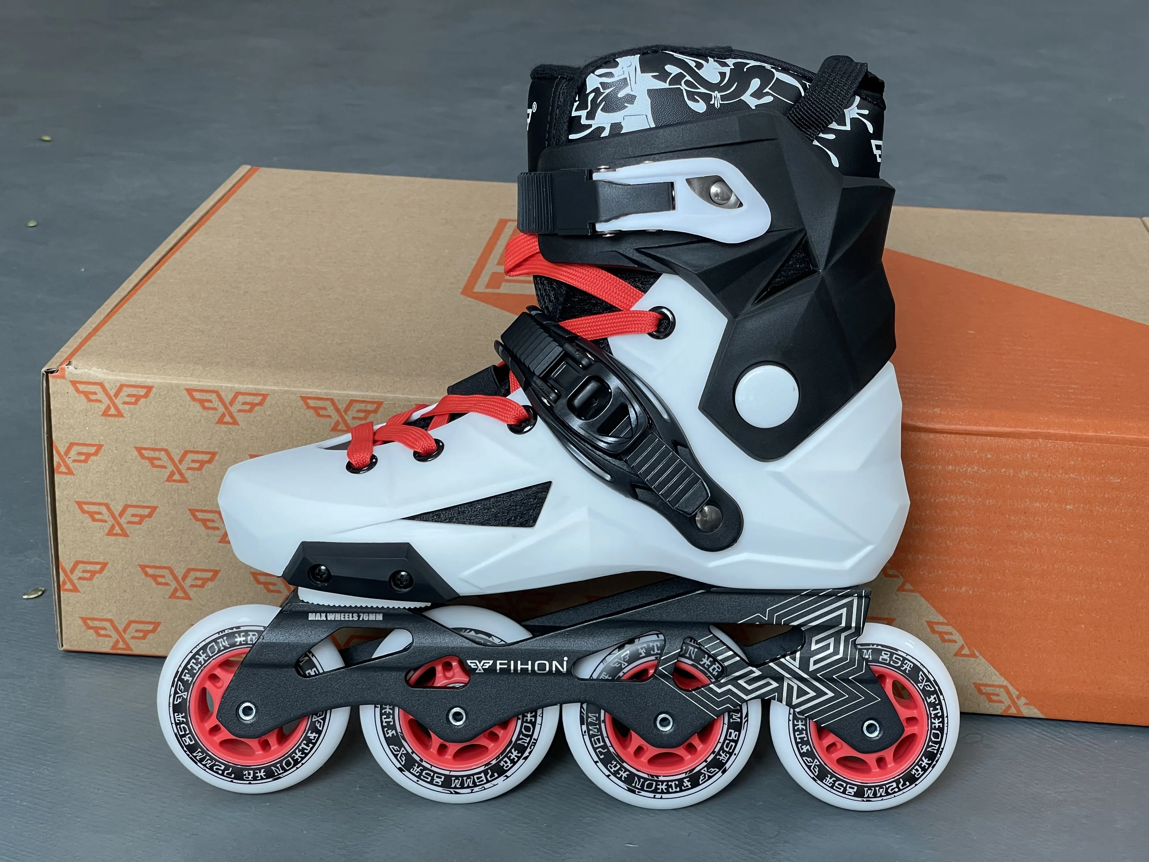 Armor KJ Single Row Polyurethane Wheels Roller Skates for Adults Beginners College Students Men & Women Club Freestyle