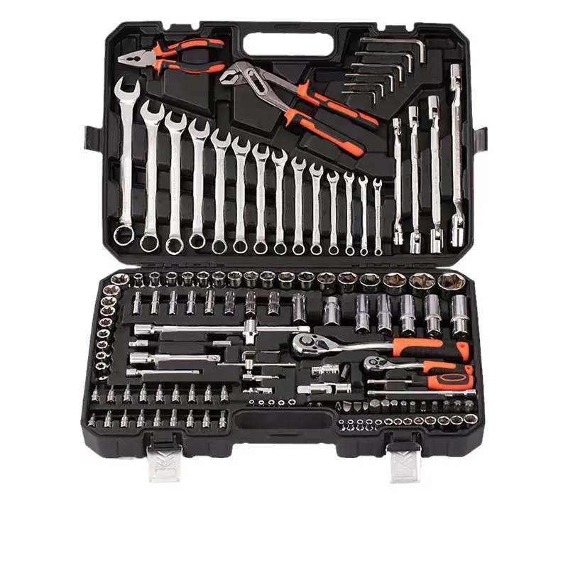 150 Piece Tool Set-General Household Hand Tool Kit Auto Repair Tool Set with Plastic Toolbox Storage Case