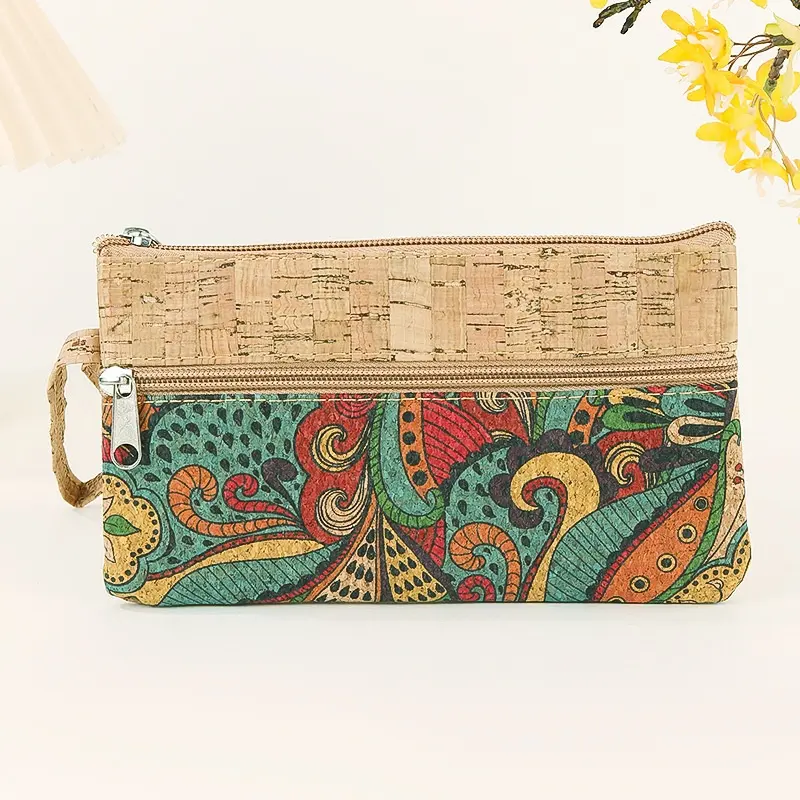 Original Cork Bark Phone Case Portable Lightweight Handheld Bag for Daily Use Travel and Outdoor Activities Convenient Carry