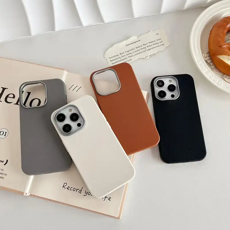 Simple Style Luxury Solid Color TPU Silicone Shockproof Mobile Phone Case for iPhone 17 Air 16 SE 14 15 Pro Max 13 12 11 Xr XS