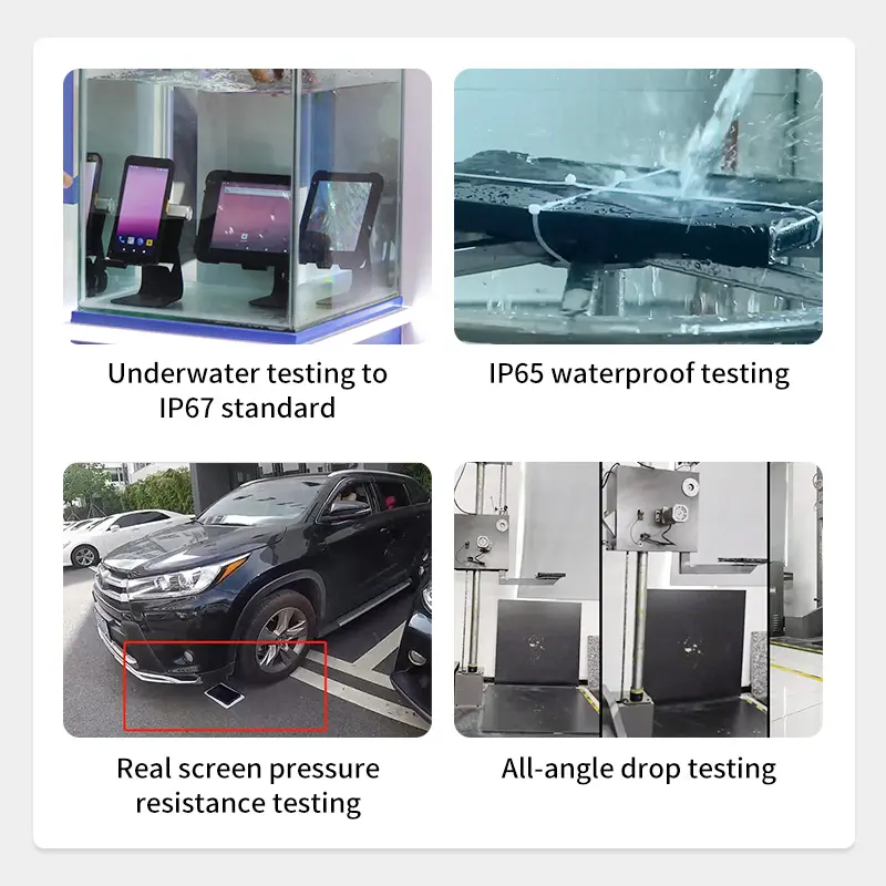 ODM/OEM Durable 15.6" Portable Industrial Rugged Laptop I5/I7 Quad Core Processor 5G Fingerprint Dual-battery Rug Computer