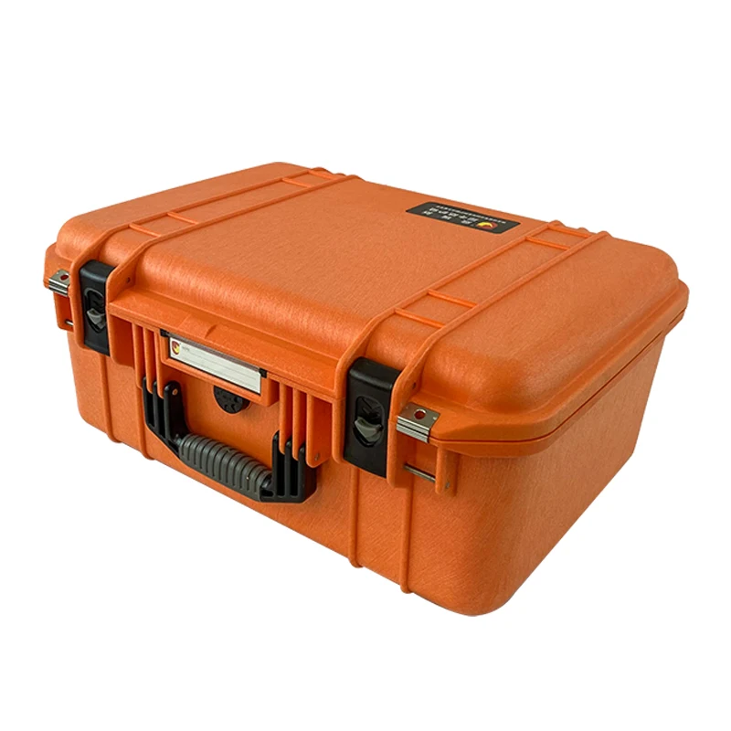 Hard Plastic Protective Case with Foam Waterproof Carry Case for Phones/Computers Plastic Carrying Case