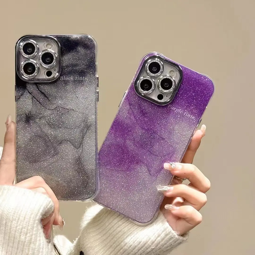 2024 New Phone Cases Luxury Design for IP11 to 15 Pro Max Latest Camera Protect Printing Women Phone case