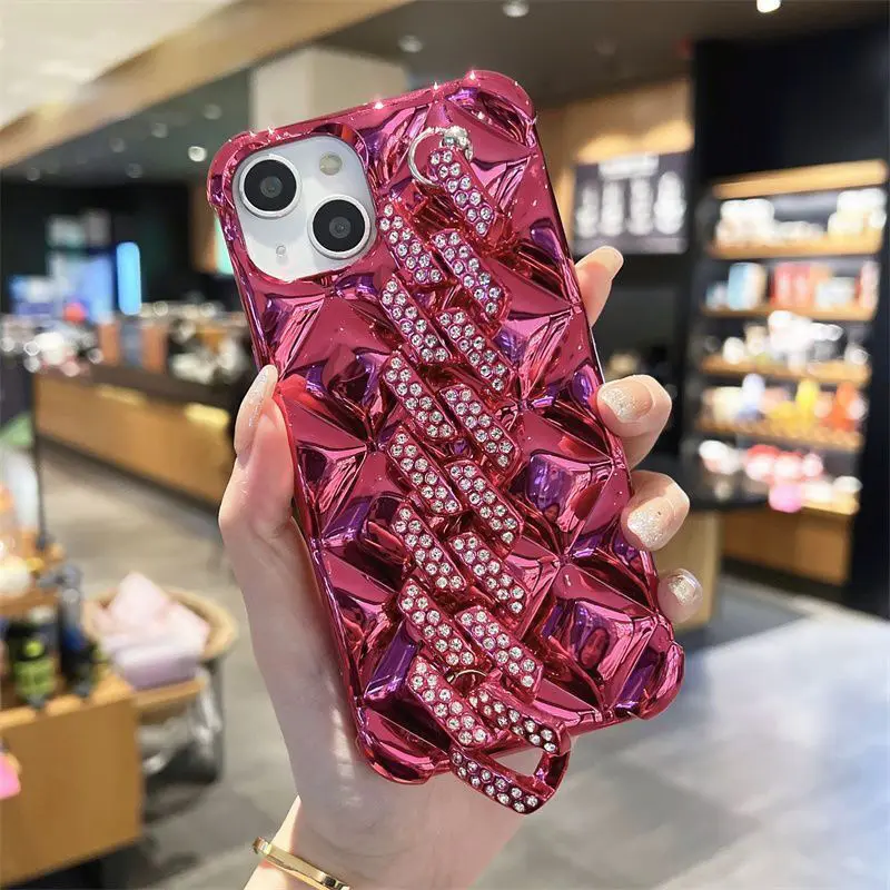 Sparkle Bracelet Design Phone case for iphone 14 Promax DESIGNERS Phone Cover 15pro 13 12 11 Pro Max Luxury Cases