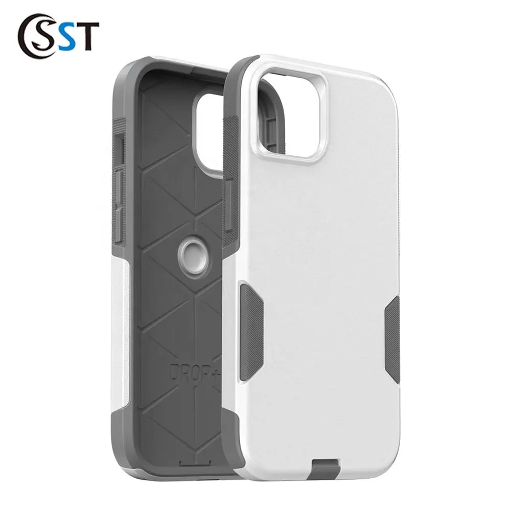Factory Latest TPE+PC Shockproof Sports Business Design Phone Case for iPhone 13 Mini & 12 Mini 2-in-1 Cover