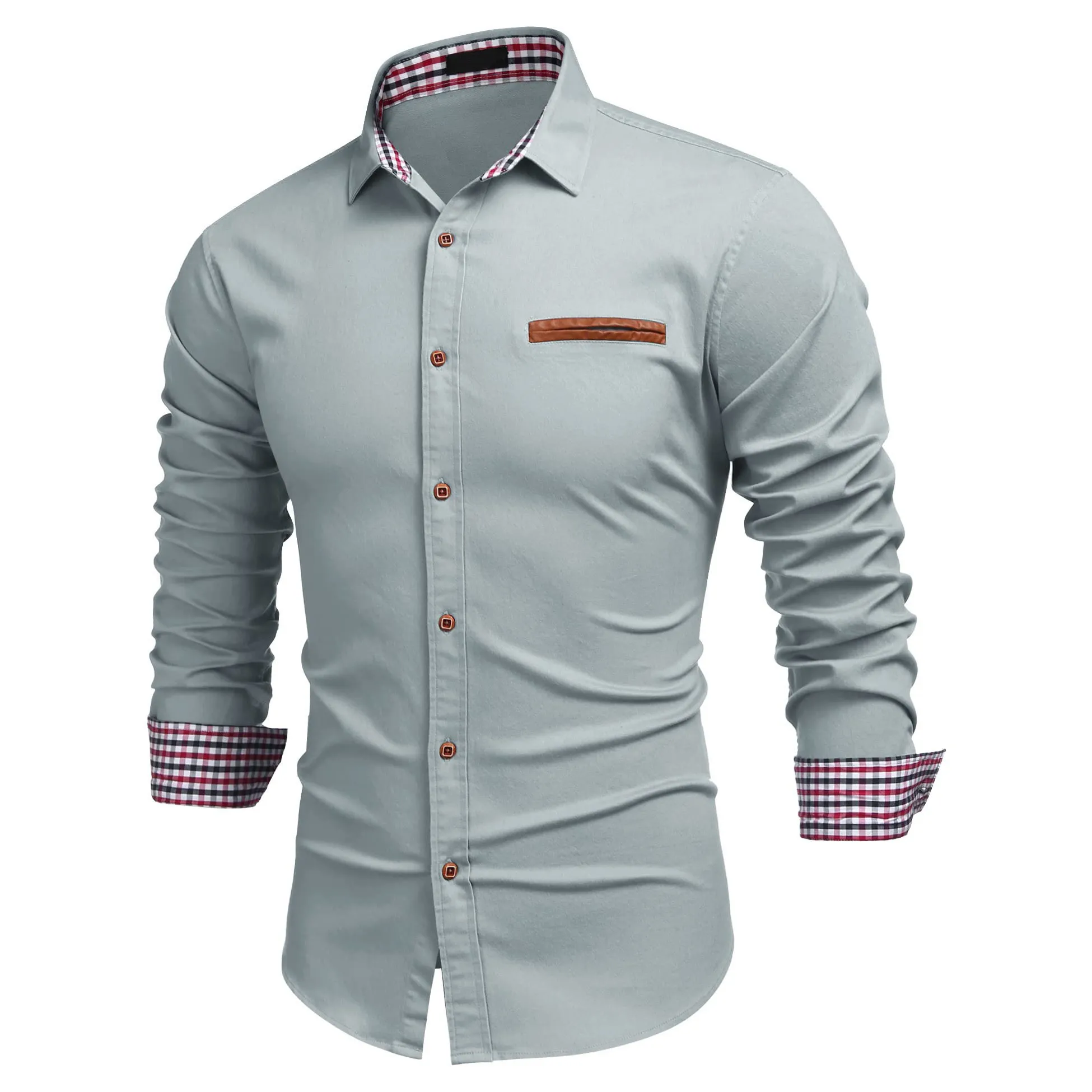 Men Dress Shirt Cheap Price Wholesale Customized Logo Printing Full Sleeves Men 2022 Dress Shirt