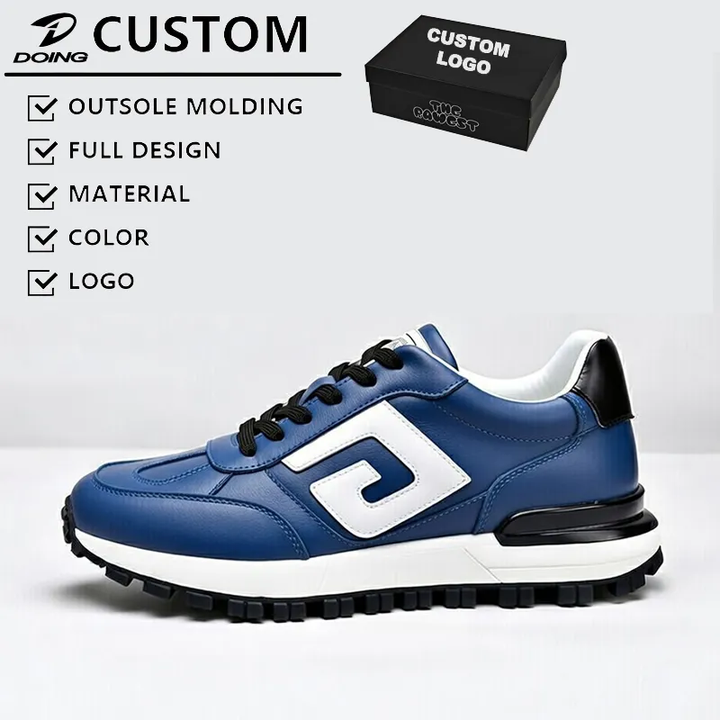 Factory Direct Mens Fitness High Quality Comfortable Custom Luxury Sport Style Breathable Features Spring Outdoor Running Shoes