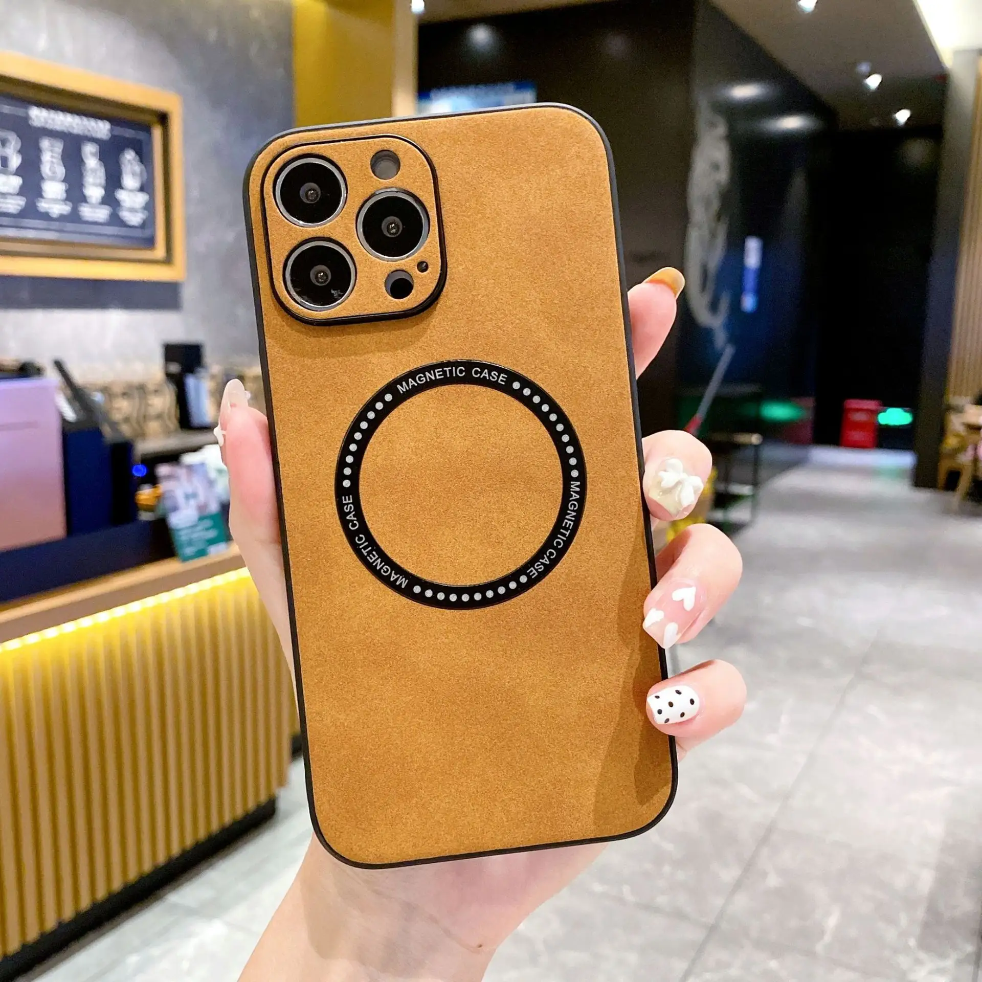 Customized Soft TPU Silicone Shockproof Foldable Waterproof Anti-Fingerprint 360 Full Body Card Holder Mobile Screen Protector