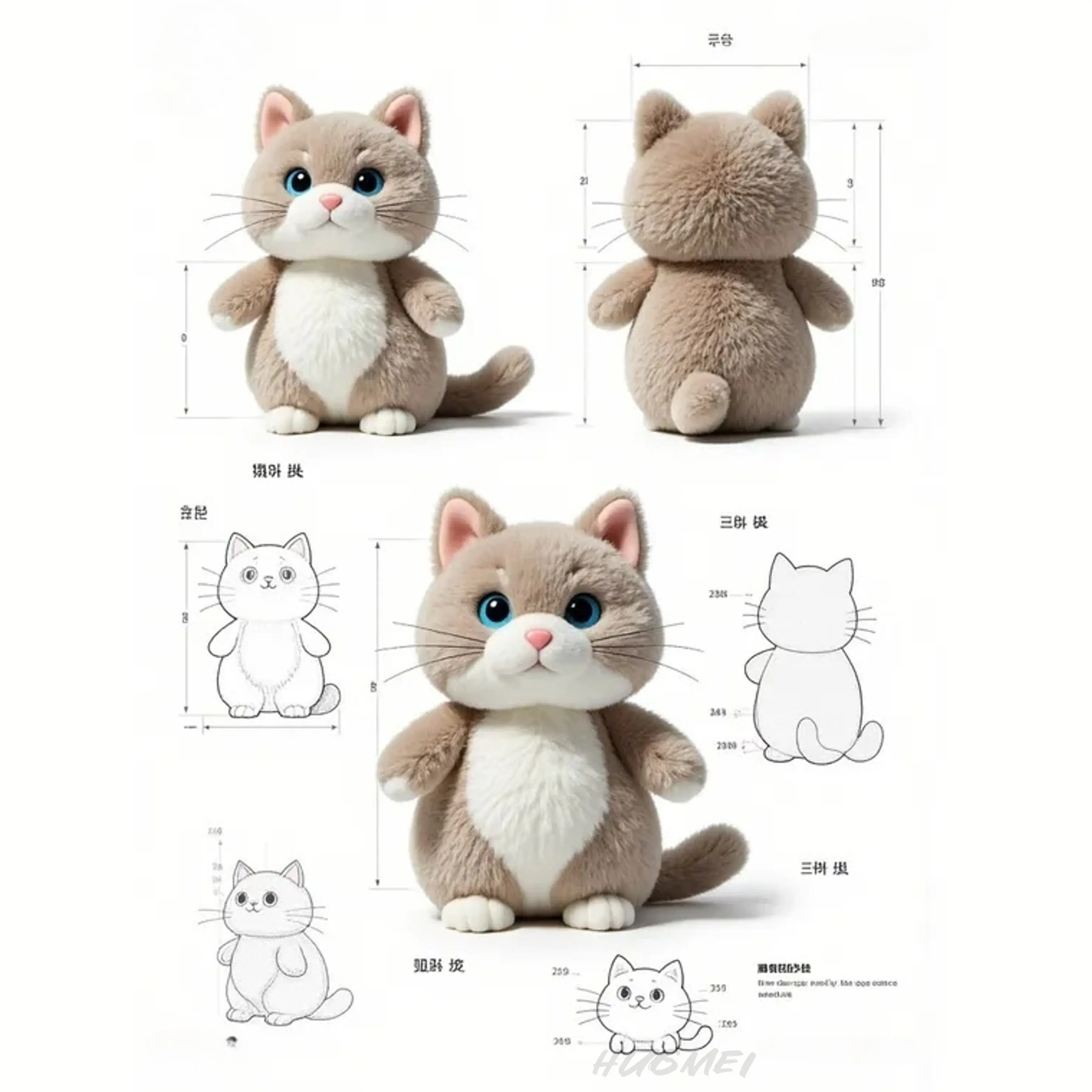 CE CPC OEM ODM Low Moq Custom Logo Plush Dolls Stuffed Animal Custom Soft Cat Toys penguin Plush Toy