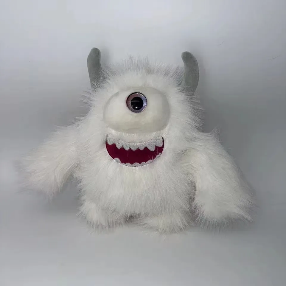 Hot Selling Cute Ugly Monster Tooth Doll Super Soft Plush Animal Toy Ornament for Kids for Birthday