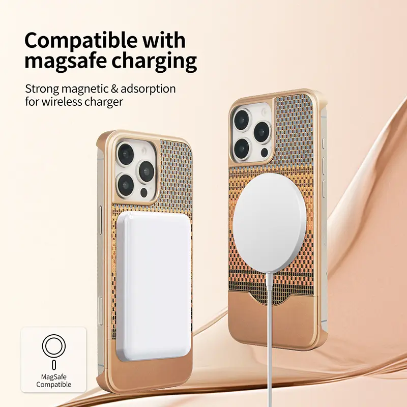 For 16 Luxury Handmade Magnetic Protective Case with Customized Logo Support