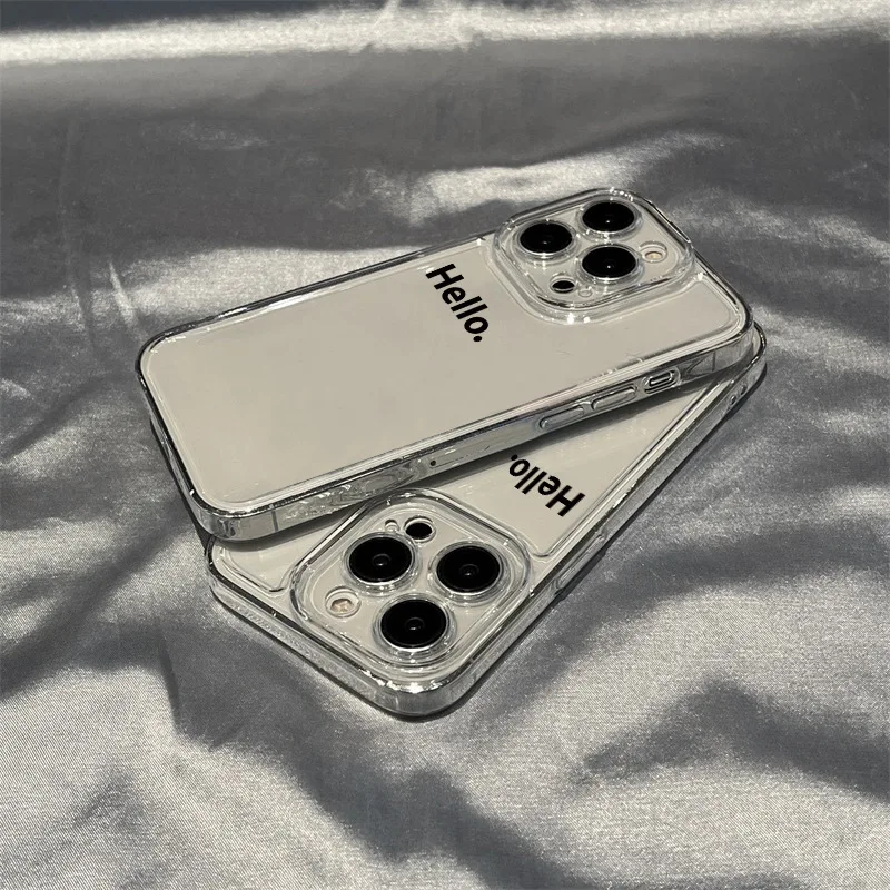 Simple Premium for iPhone 11 12 13 14 Pro MAX case XS MAX Phone XR Soft