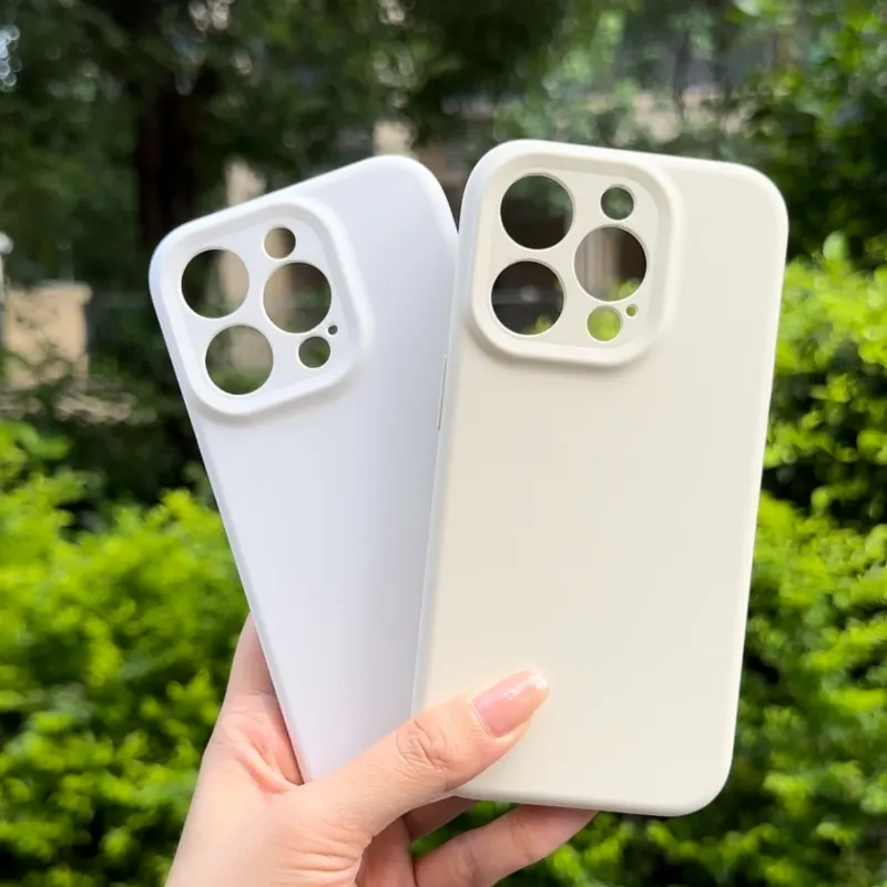 High Quality Waterproof Silicone Cell Phone Case Phone Cover for iPhone 15 14 Pro Max