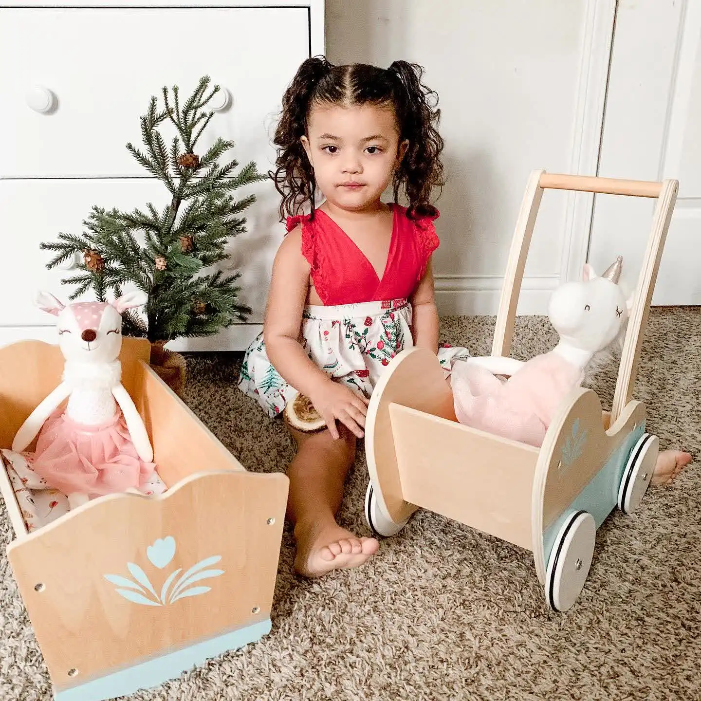 Supplier Educational Wholesale Natural Color Wood DIY Ride on Car Toy Hand-held Unisex for 2-4 Years & 5-7 Years