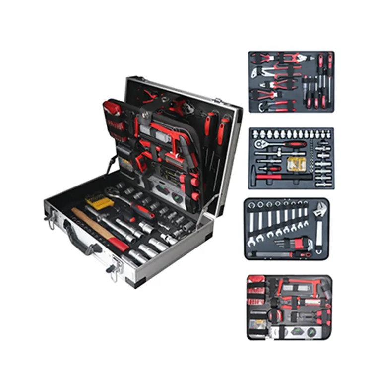 Best Quality Wholesale Tools & Hardware Sets 139 Pcs Hand Tool Set Workshop/ Household Repair Tool Kit Supplier