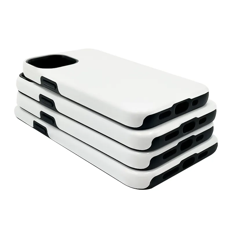 Factory Supply Blank Sublimation Mobile Cell Phone Case for 3D Sublimation Machine Phone Cover Heat Transfer Printer