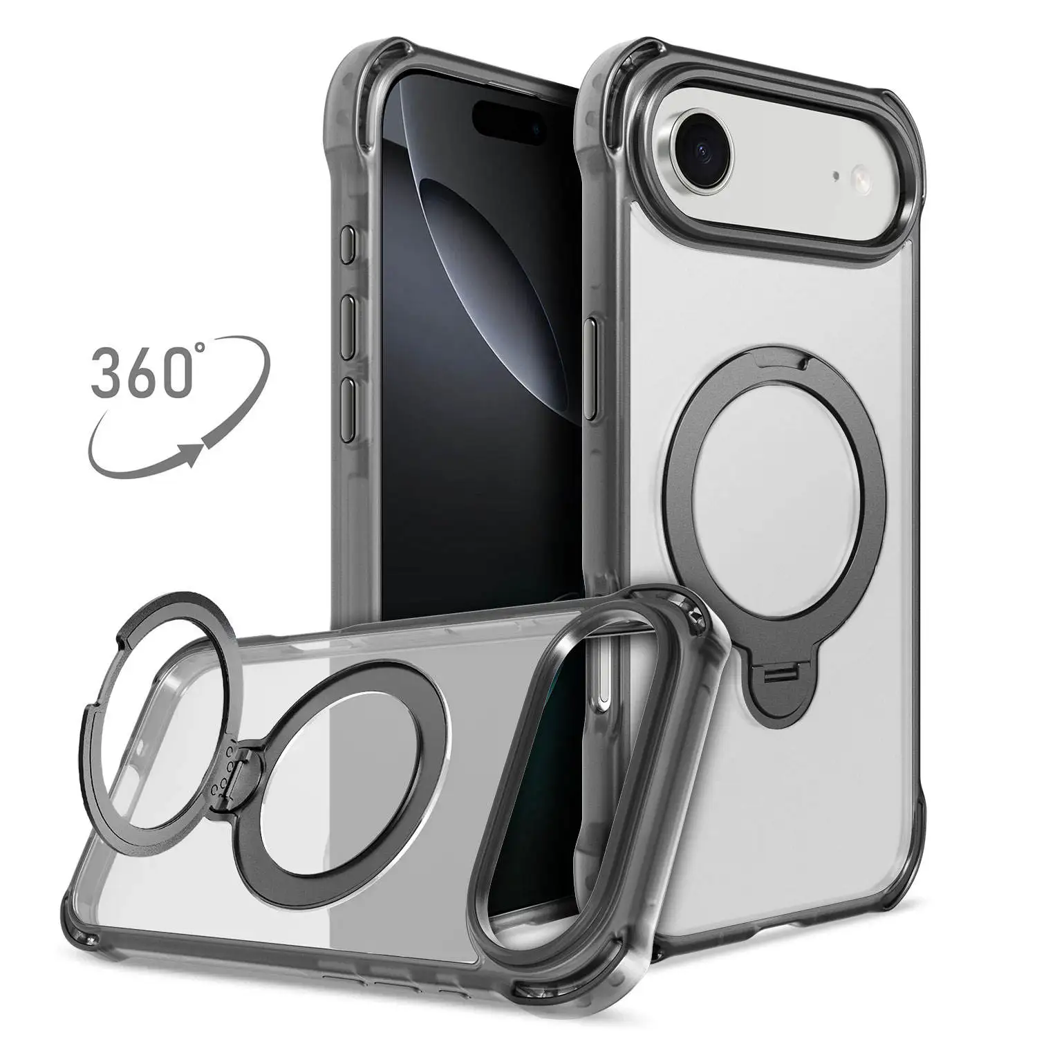 2025 Latest Models Air Case Custom Cell Phone Case Magnetic Cover TPU Hard PC High Level Anti-fall Phone Case