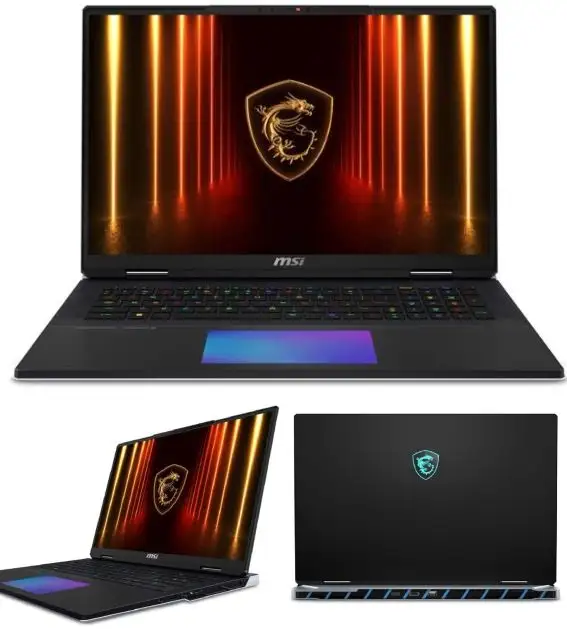 AUTHENTIC BEST Gaming Laptop Titans 18 HX Ai A2XW 18 Inch 120Hz UHD Core Ultra 9 RTX 5090 Dual Intel I9 4K