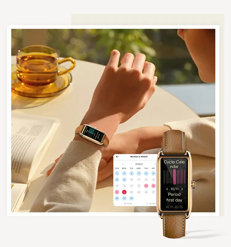 AMOLED Screen Fashion Ladies Dora T Smartwatch IP68 Waterproof Health Monitoring Sports Fitness Tracker Smart Watch for Women