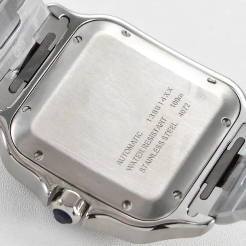 Luxury Brand Watch for Men Automatic Santoses Watch Mechanical 9015 Movement Cartierable Wristwatches Watch for Men and Women