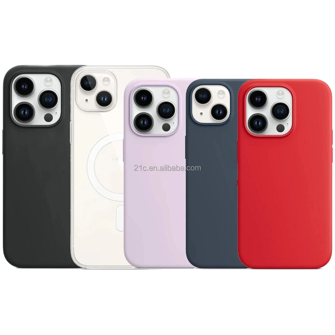 Colorful Fashion Design Case for iPhone 17 16 15 14 Pro Max Silicon Phone Cases Shockproof Packaged