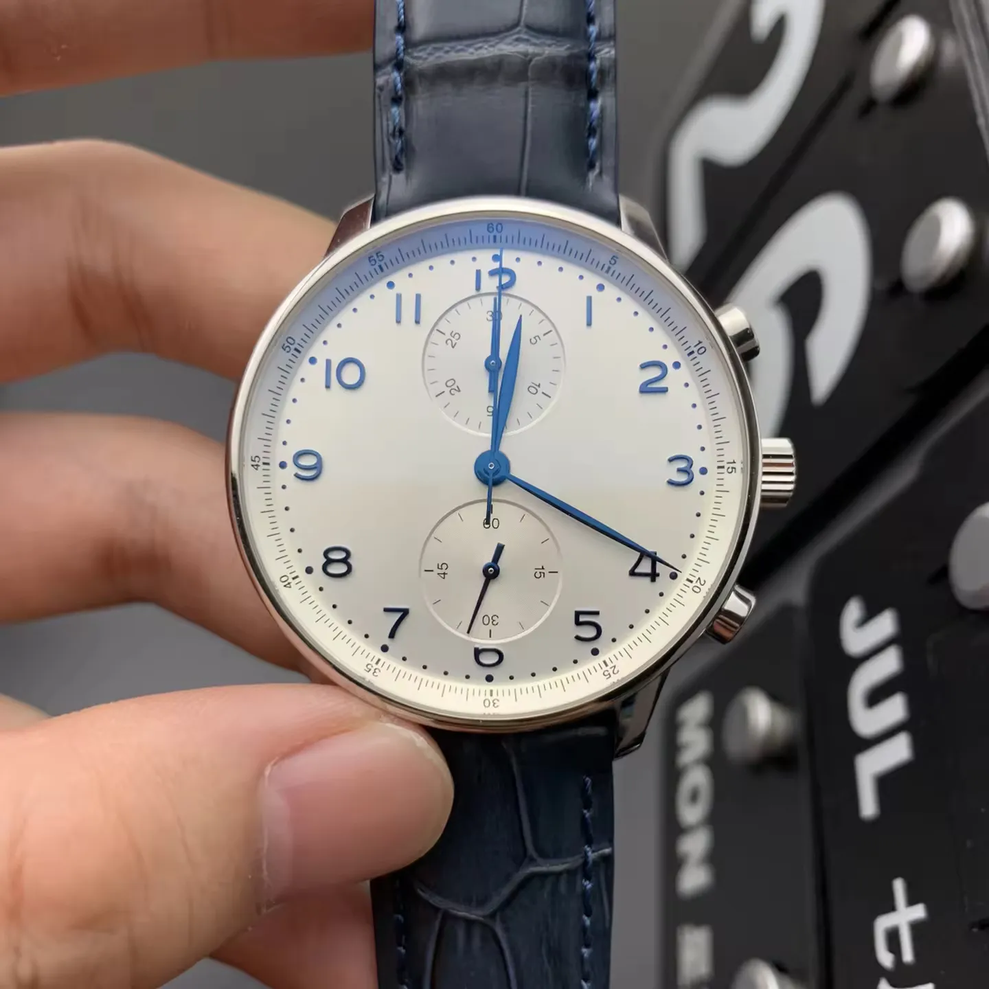 ZF AZ Factory Portuguese Style Fancy Multi-function Chronograph 42mm Super Luxury Movement Automatic Mechanical Watch