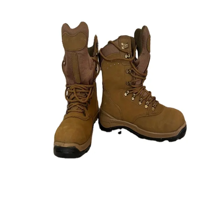 Wholesale Winter Tactical High Top Hiking Boots Outdoor Desert Tooling Men Steel Toe